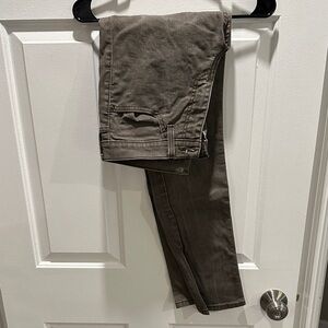 Levi 511 size 31/32 Grey/Dark Green Denim Jeans